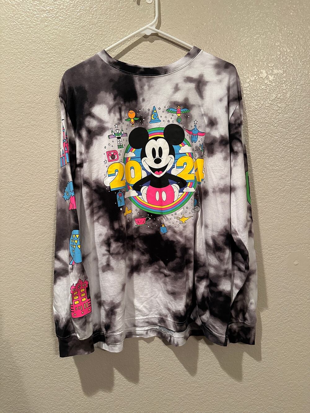 Disney Parks Disney World 2024 Celebration Mickey Mouse Long sleeve L